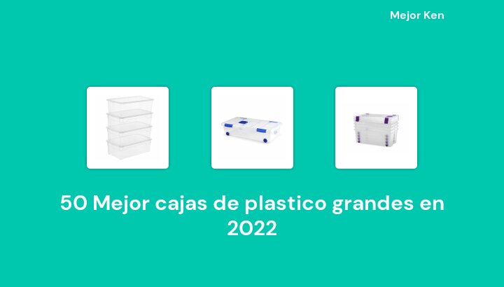 50 Mejor cajas de plastico grandes en 2022 [Basado en 135 Reseñas]