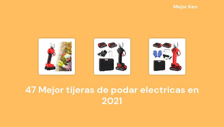 47 Mejor tijeras de podar electricas en 2022 [Basado en 788 Reseñas]