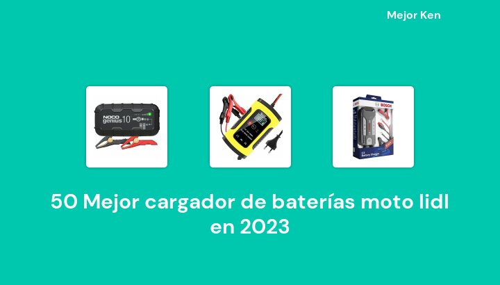 50 Mejor cargador de baterías moto lidl en 2023 [Basado en 603 Reseñas]