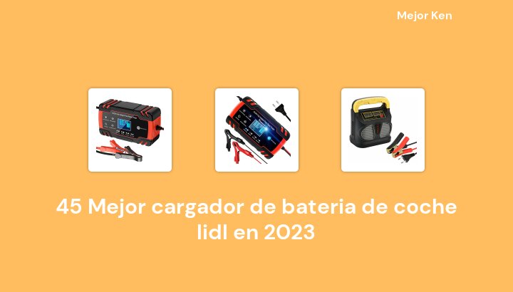 45 Mejor cargador de bateria de coche lidl en 2023 [Basado en 182 Reseñas]