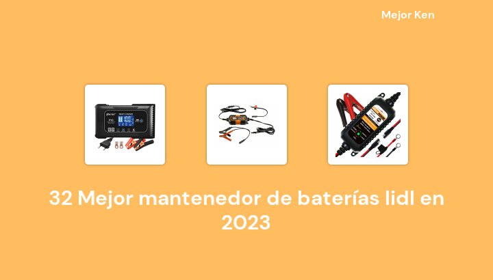 32 Mejor mantenedor de baterías lidl en 2023 [Basado en 516 Reseñas]